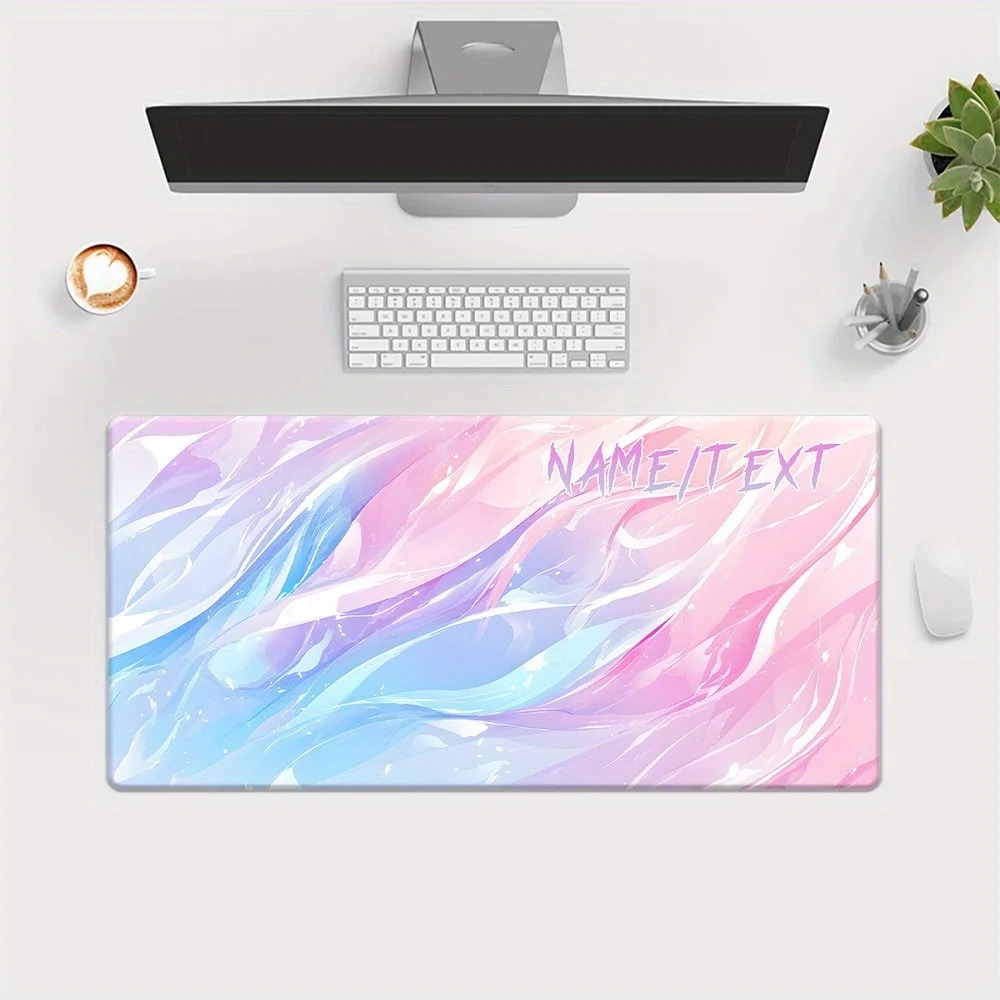 Gaming Keyboard Name - Gepersonaliseerde XXL-bureaumat met aangepaste naamtekst, 1