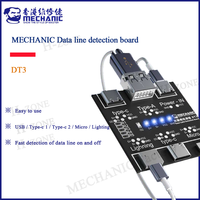 Mechanical Switch Tester - Monteur DT3 Datakabel Detectie Board Usb
