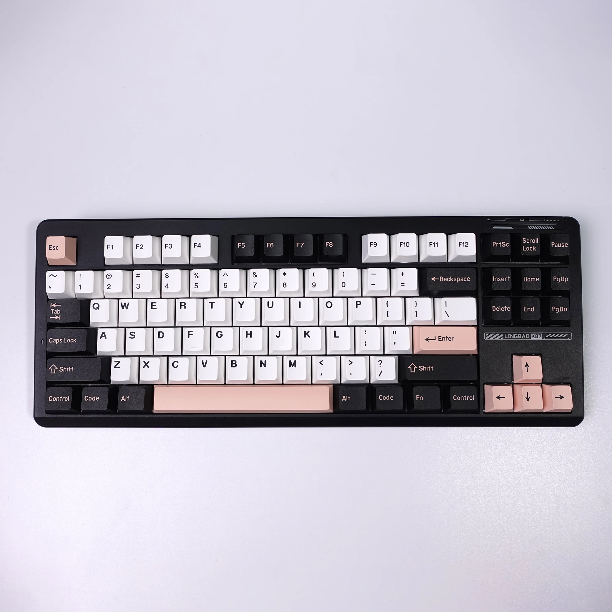 Gaming Keyboard No Number Pad - KBDiy GMK Olivia Keycaps voor mechanisch