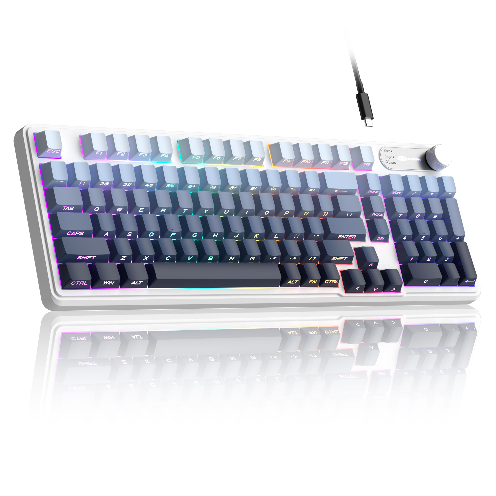 98% MageGee GK960 bedraad memb - Gaming Keyboard Thocky recensie en prijs