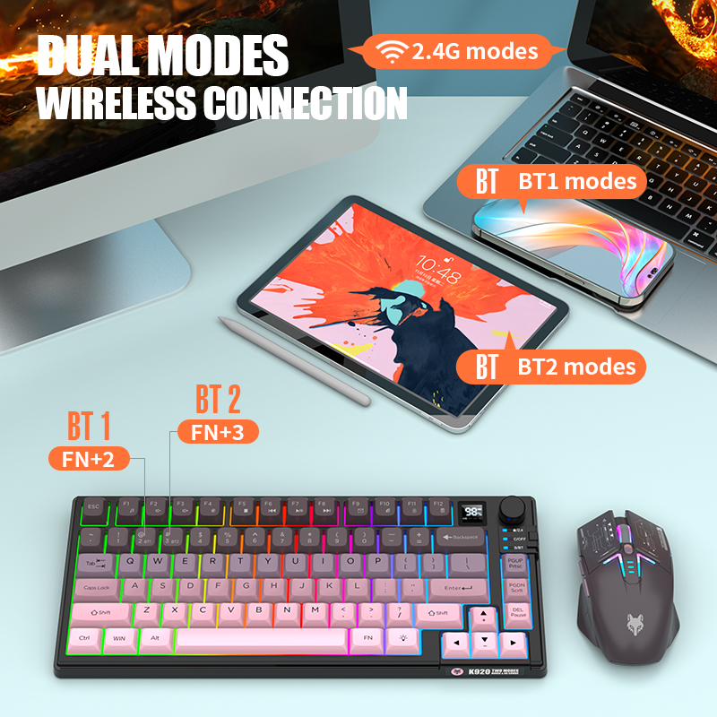 2.4G draadloos gamingtoetsenbo - Gaming Keyboard And Mouse Combo Wireless recensie en prijs