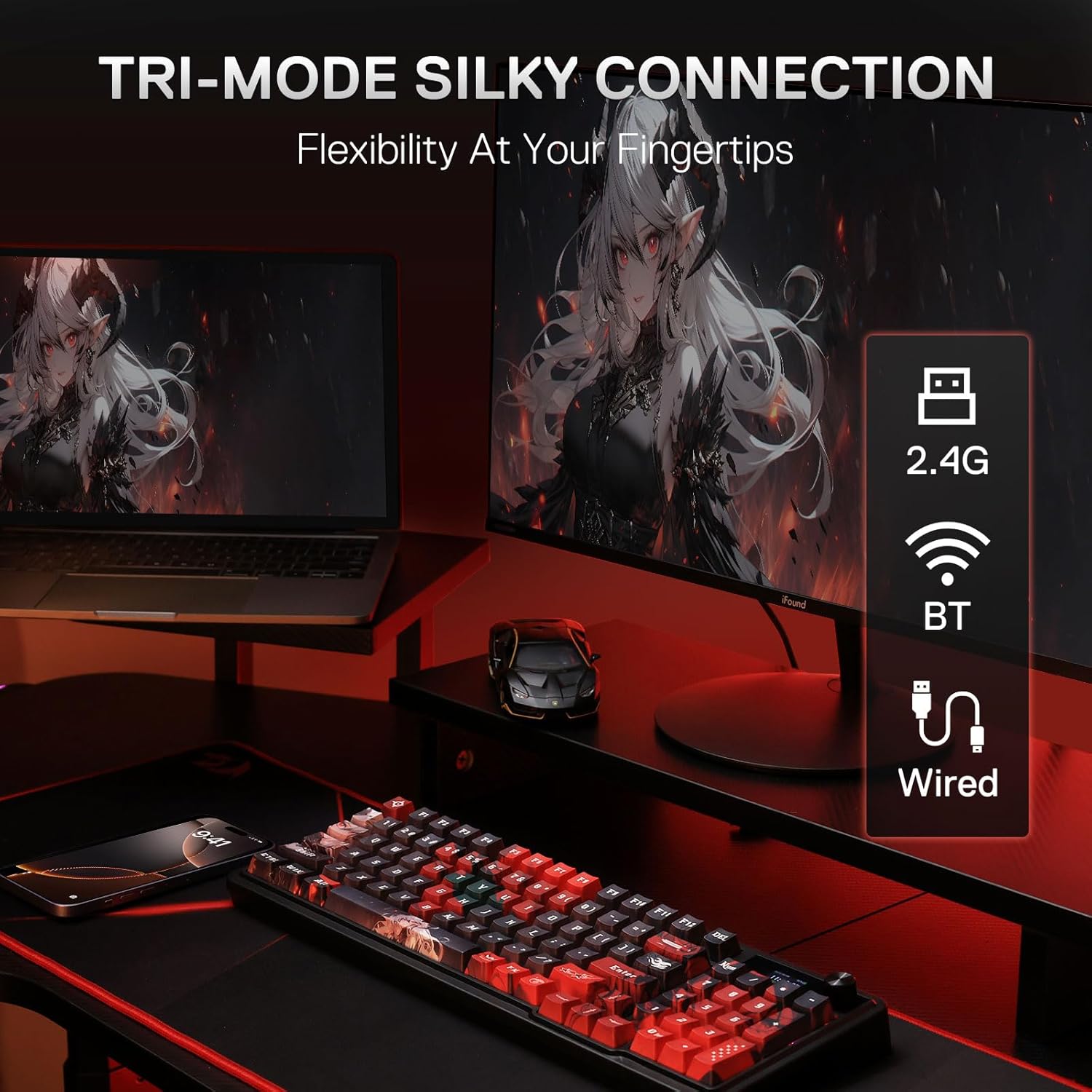 Redragon K719 PRO draadloze pa - Gaming Keyboard Thocky recensie en prijs