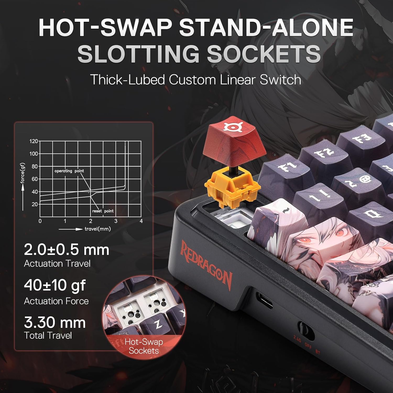 Redragon K719 PRO draadloze pa - Gaming Keyboard Thocky recensie en prijs