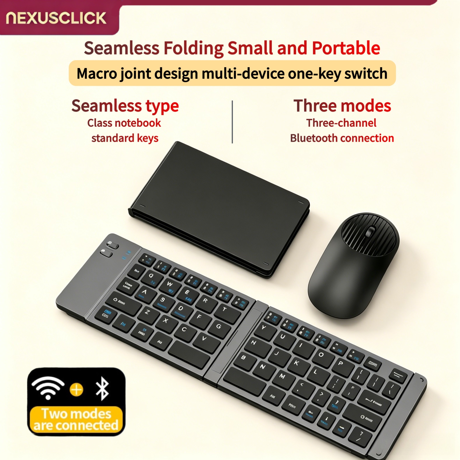 NexusClick Nieuwe mini draadlo - Gaming Keyboard And Mouse Combo Wireless recensie en prijs