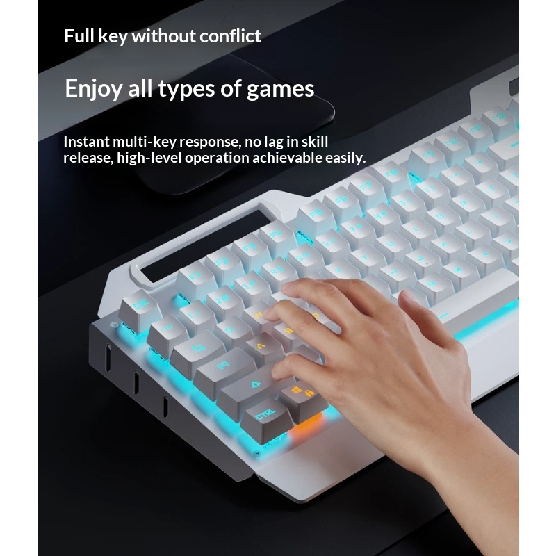 Eweadn Tk900 Draadloos Gaming  - Gaming Keyboard And Mouse Combo Wireless recensie en prijs
