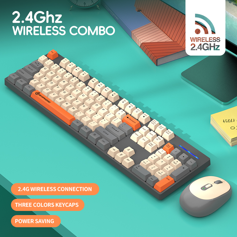 2.4G Draadloze Kantoor Toetsen - Gaming Keyboard And Mouse Combo Wireless recensie en prijs