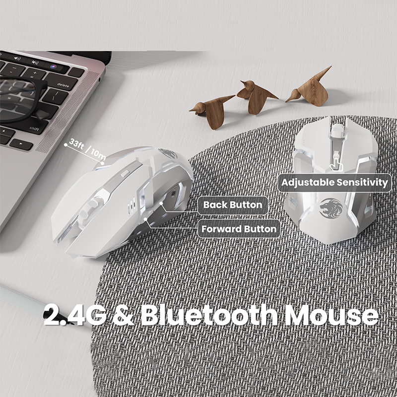 EWEADN V3 draadloze Silent Off - Gaming Keyboard And Mouse Combo Wireless recensie en prijs