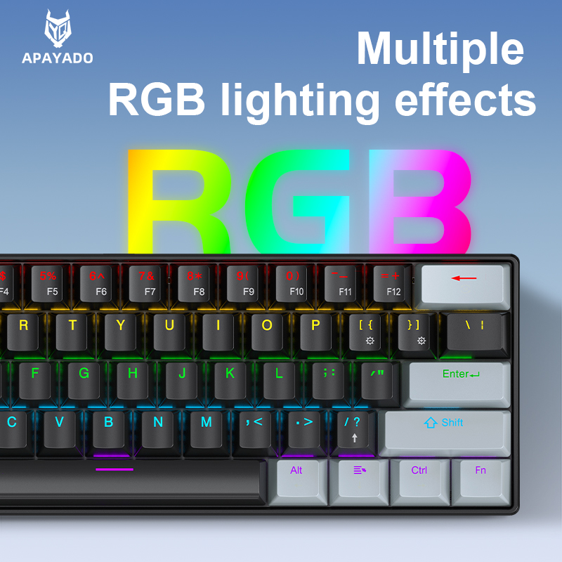 APAYADO K61 Mini mechanisch to - Gaming Keyboard Thocky recensie en prijs
