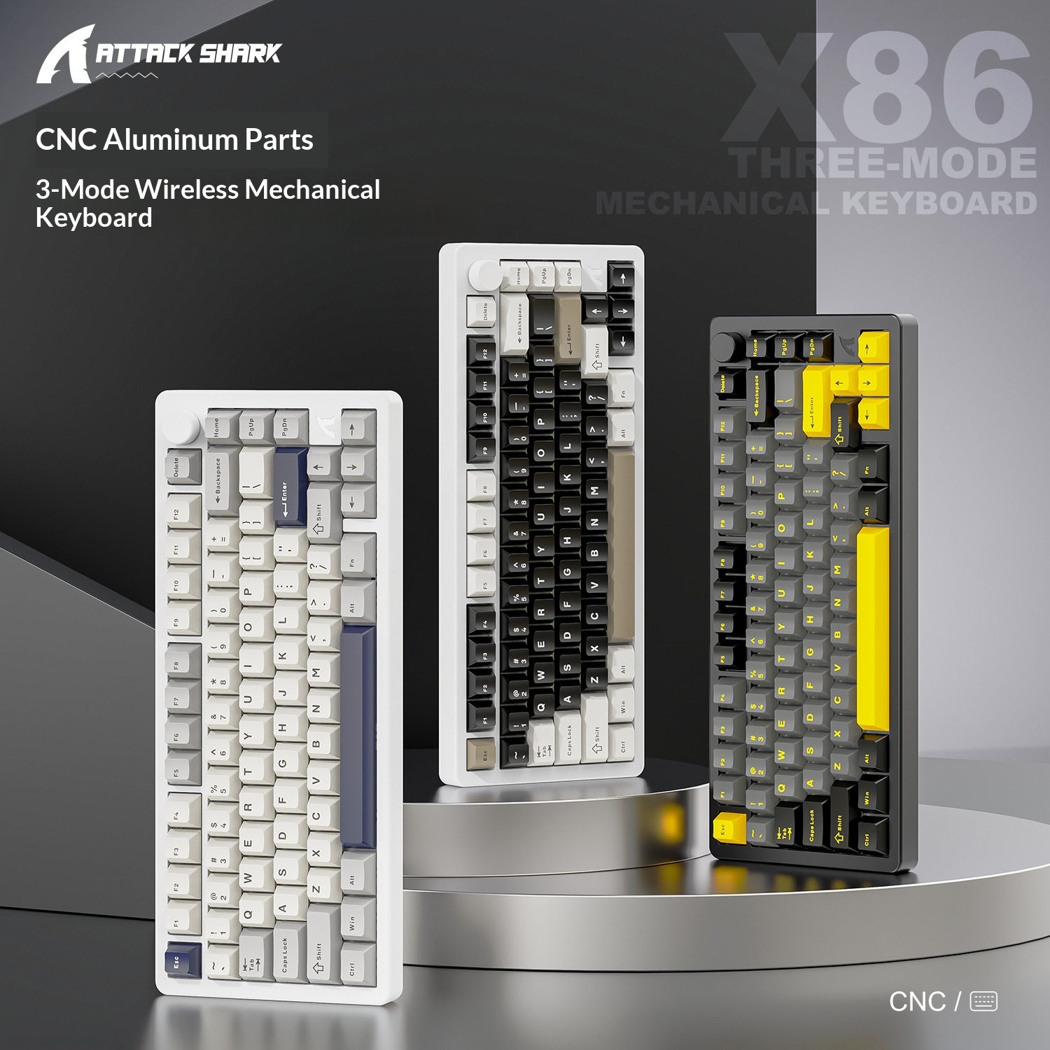 Attack Shark X86 Mechanisch To - Gaming Keyboard Mechanical Wireless recensie en prijs