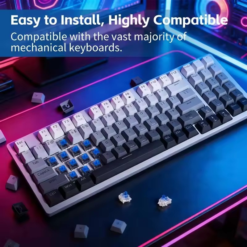 10-30 stuks 3-pins blauw rood  - Gaming Keyboard Mechanical recensie en prijs