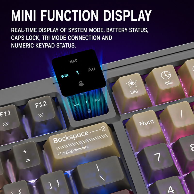 Langtu T98 Tri Mode RGB Custom - Gaming Keyboard And Mouse Combo Wireless recensie en prijs