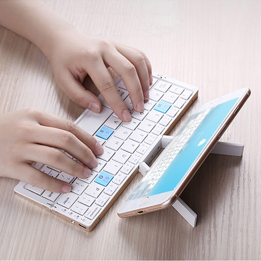 Tri-Opvouwbare Opvouwbare Blue - Gaming Keyboard Budget recensie en prijs