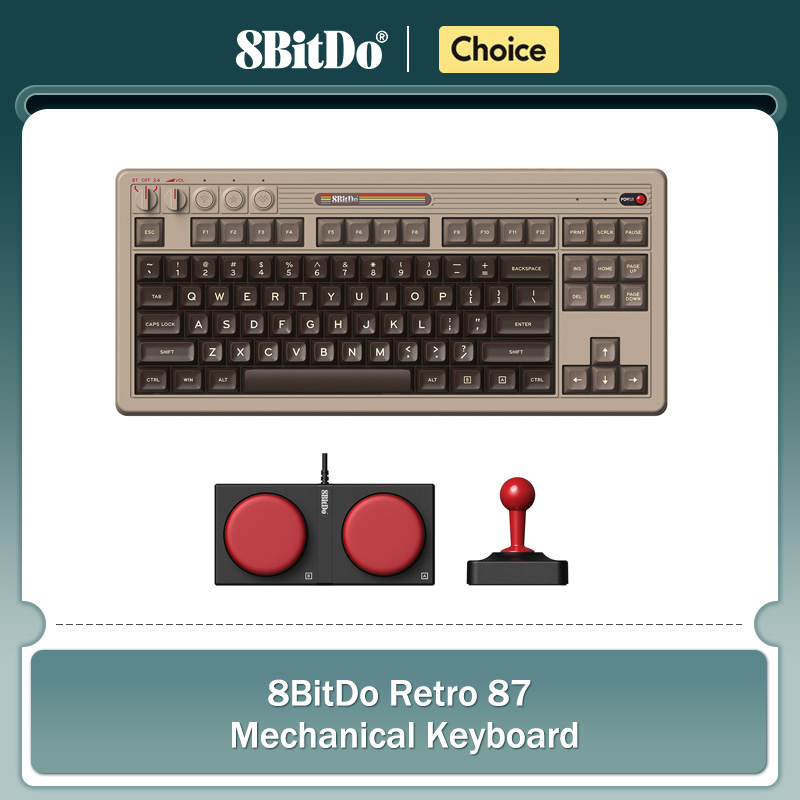 8BitDo retro mechanisch toetse - Gaming Keyboard Mechanical recensie en prijs