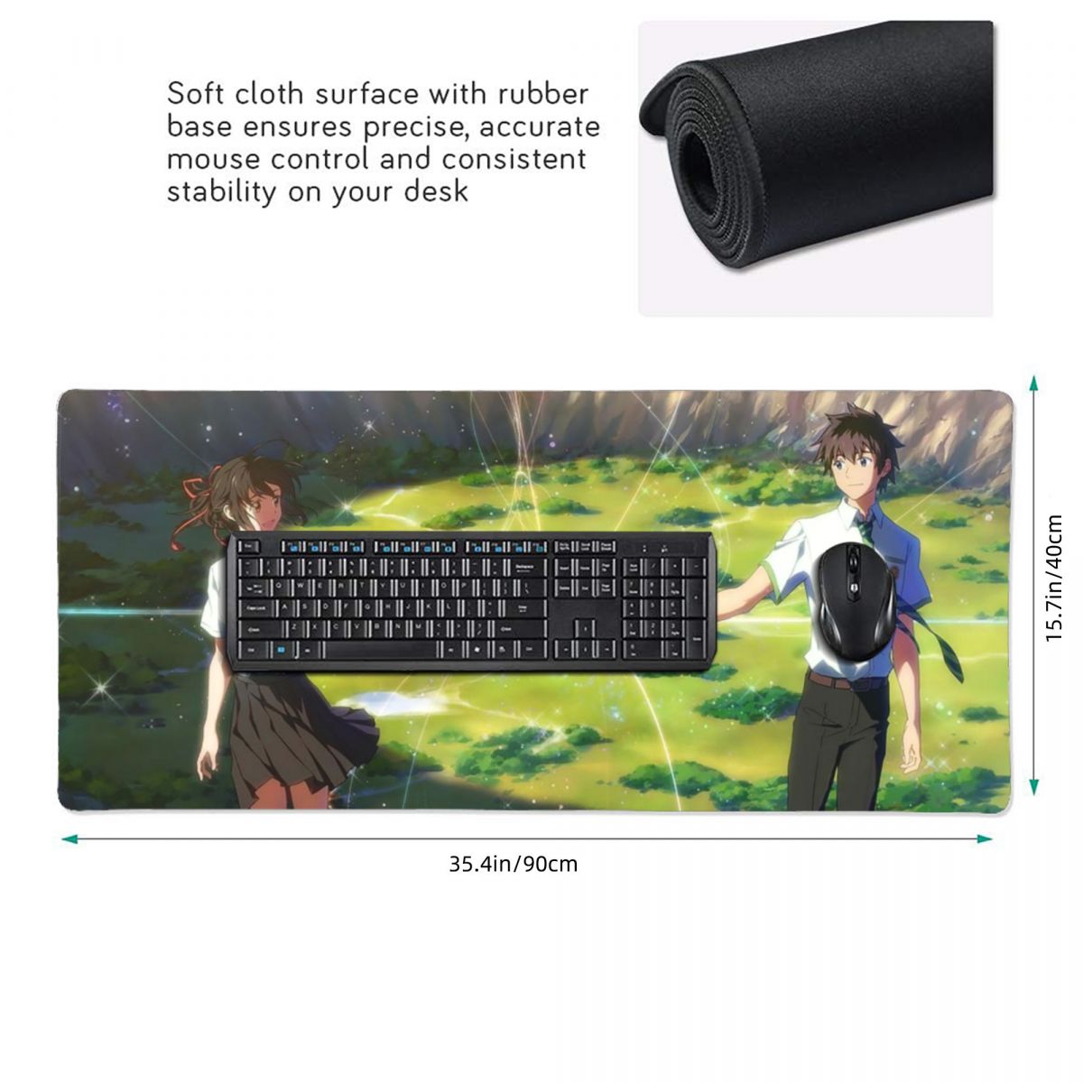 Japanse Anime Uw Naam Grote mu - Gaming Keyboard Name recensie en prijs
