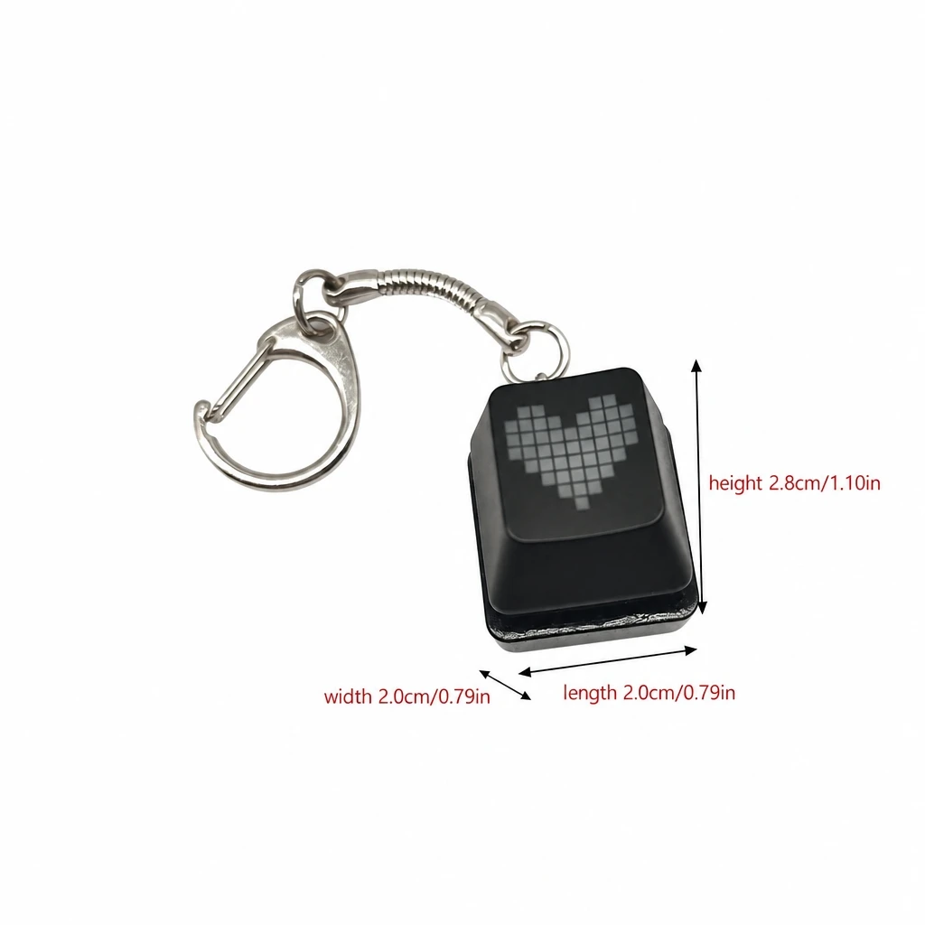 Mini RGB-toetsenbord sleutelha - Mechanical Switch Tester recensie en prijs