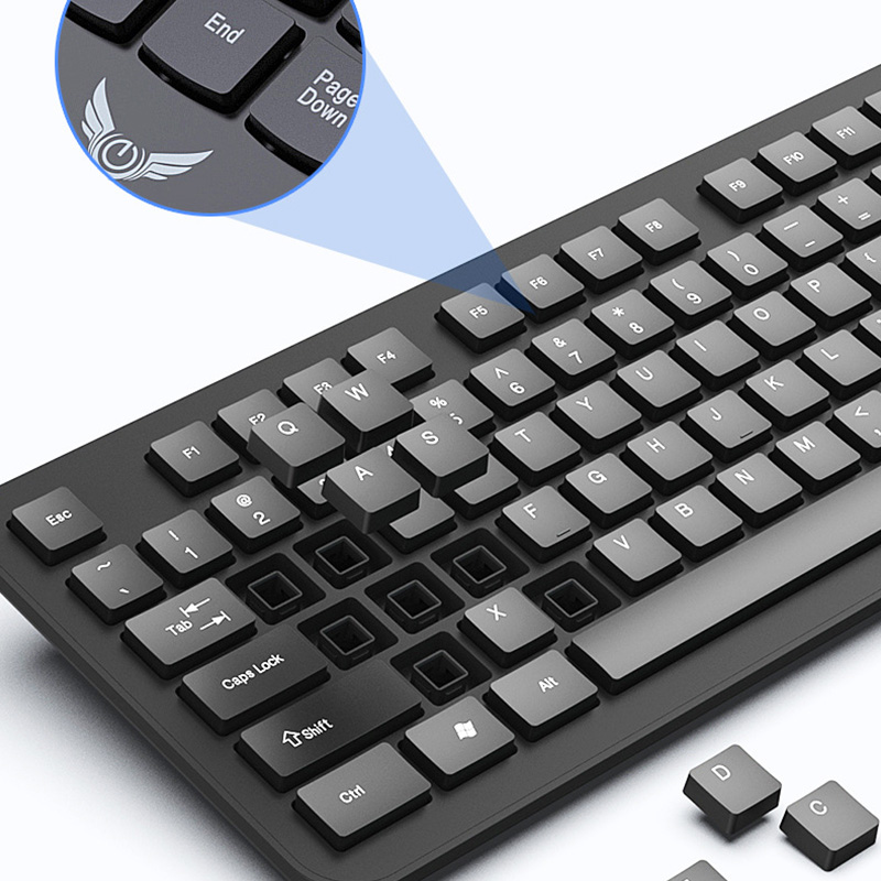 2.4G draadloze toetsenbordmuis - Gaming Keyboard And Mouse Combo Wireless recensie en prijs