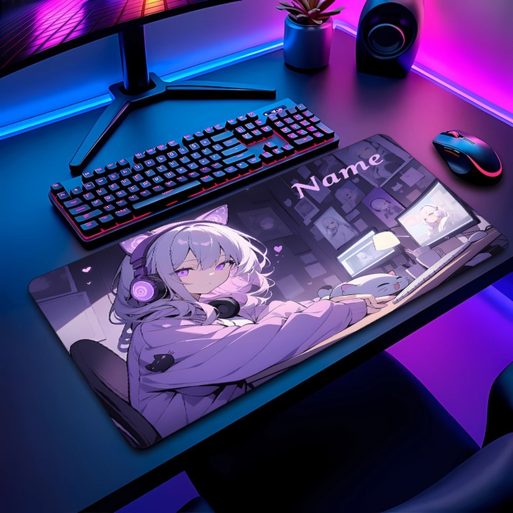 Aanpasbare naam Anime Girl Gam - Gaming Keyboard Name recensie en prijs