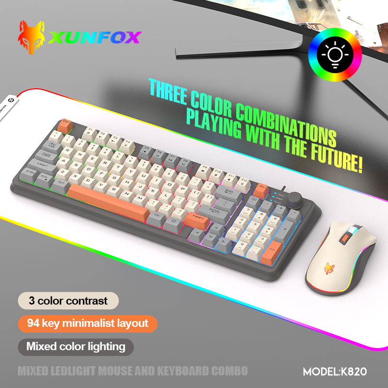 K820 USB Bedraad speltoetsenbo - Gaming Keyboard And Mouse Combo Wireless recensie en prijs