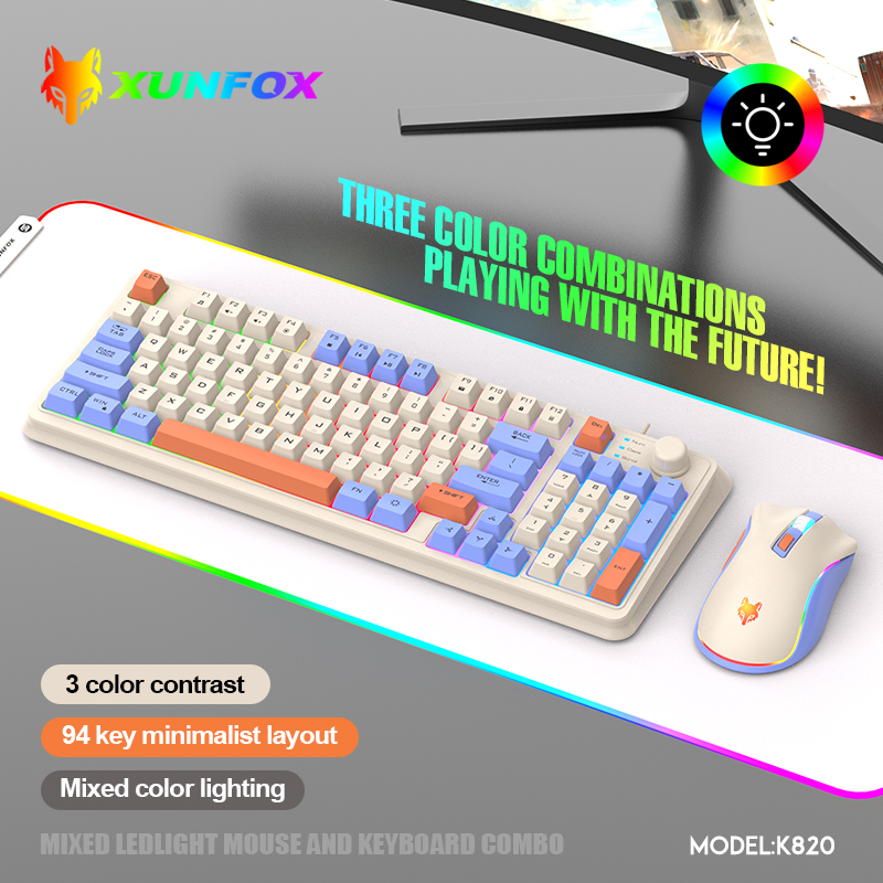 K820 USB Bedraad speltoetsenbo - Gaming Keyboard And Mouse Combo Wireless recensie en prijs