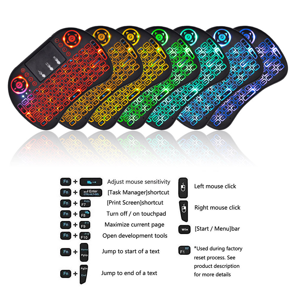 2.4G Air Mouse met touchpad-to - Gaming Keyboard Hand recensie en prijs