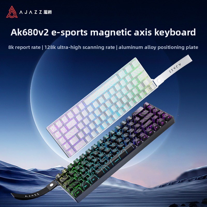 AJAZZ AK680 V2 Magnetische As  - Gaming Keyboard Hot Swappable recensie en prijs