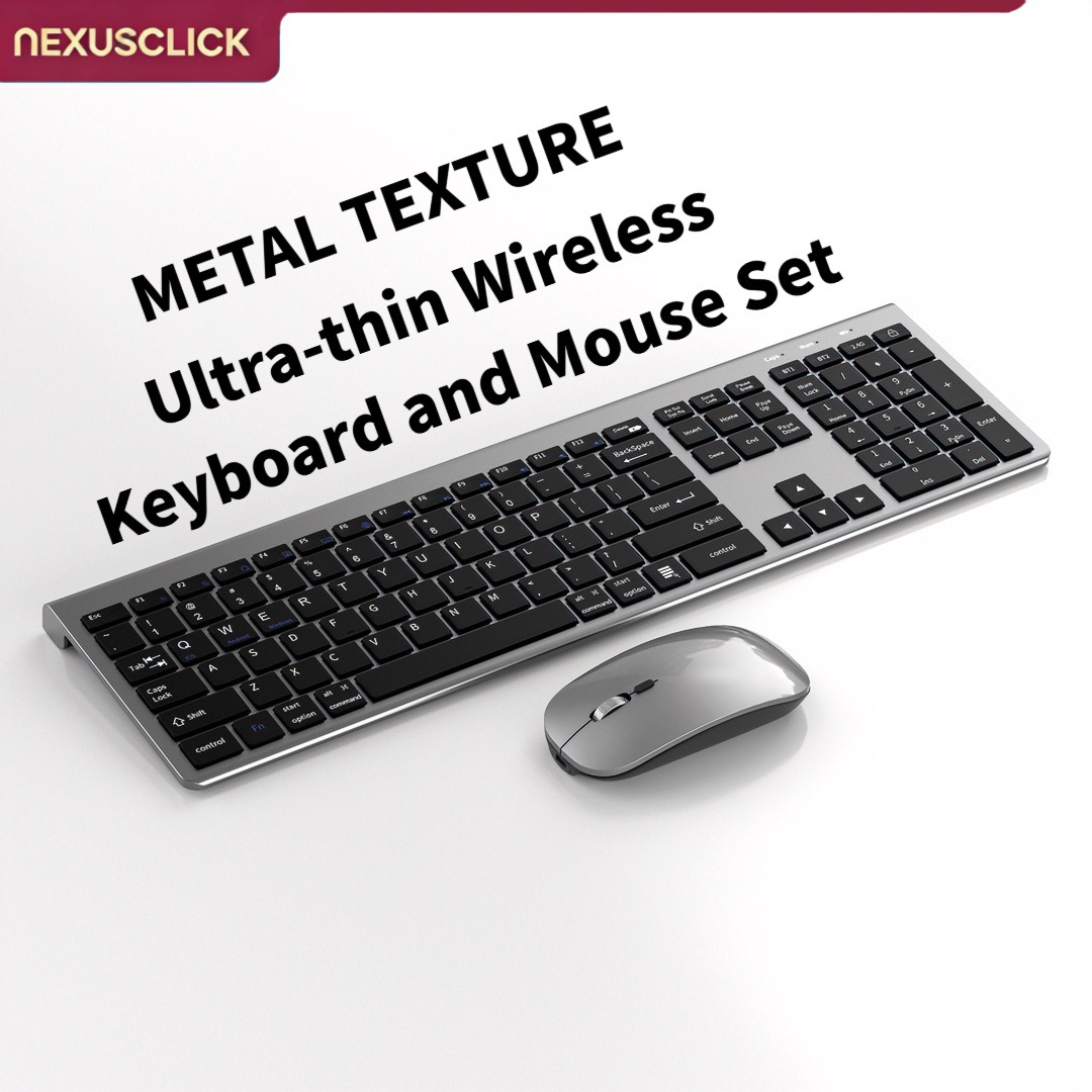 NexusClick 104 toetsen Draadlo - Gaming Keyboard And Mouse Combo Wireless recensie en prijs