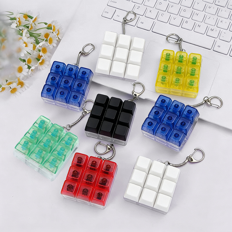 Aanpasbare Fidget Sleutelhange - Mechanical Switch Tester recensie en prijs