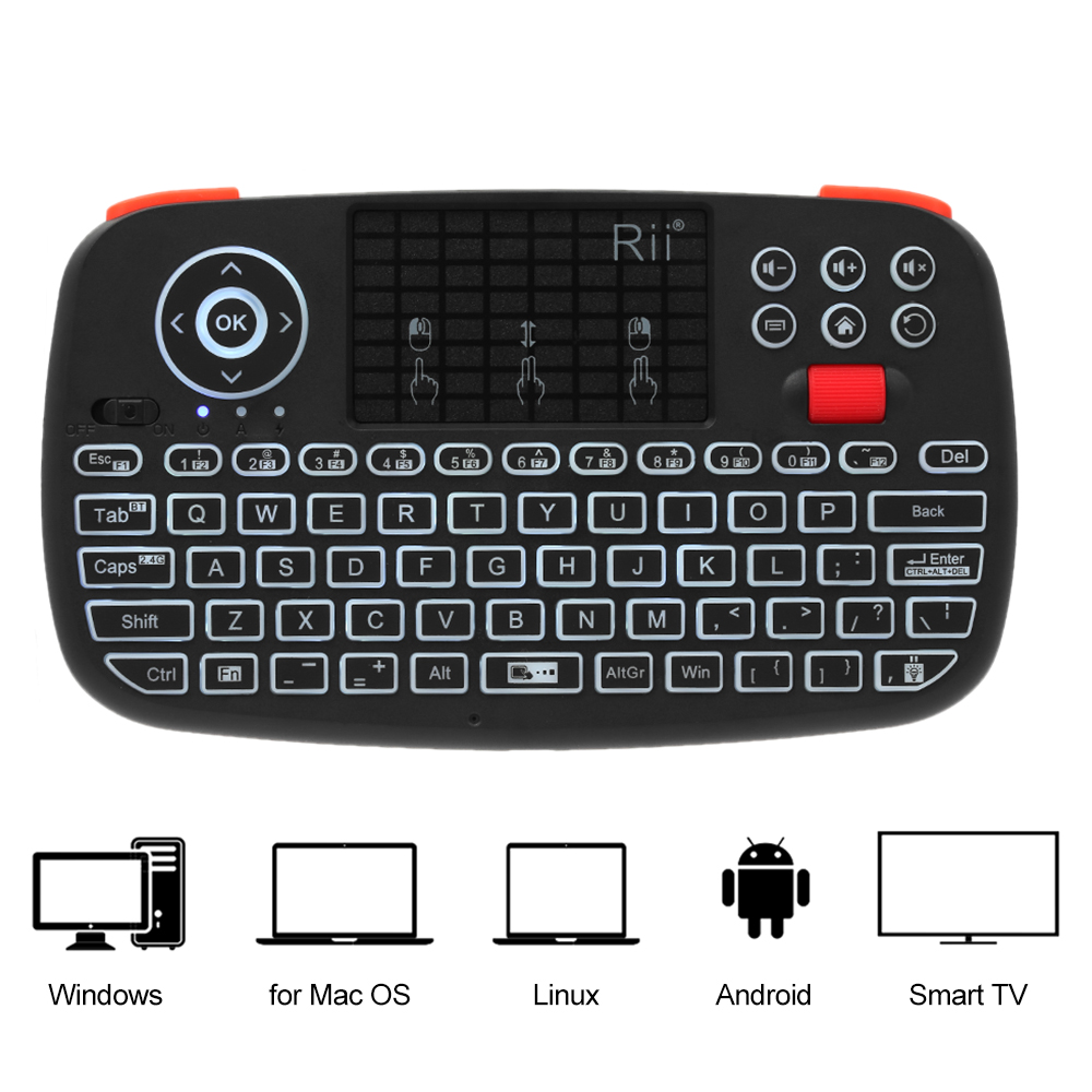 Rii I4 Mini BT Draadloos Toets - Gaming Keyboard Hand recensie en prijs