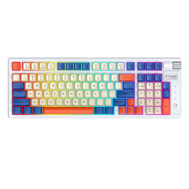 Retro mechanisch toetsenbord T - Gaming Keyboard Not Typing recensie en prijs
